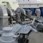 Anchor Windlasses designed and produced by the maritime welding and marine construction company Markey Machinery