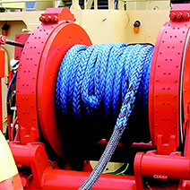 Escort Winches designed and produced by the maritime welding and marine construction company Markey Machinery