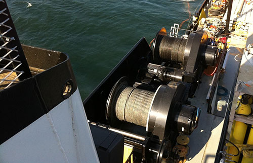 Mooring Winches designed and produced by the maritime welding and marine construction company Markey Machinery