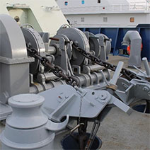 Anchor Windlasses designed and produced by the maritime welding and marine construction company Markey Machinery